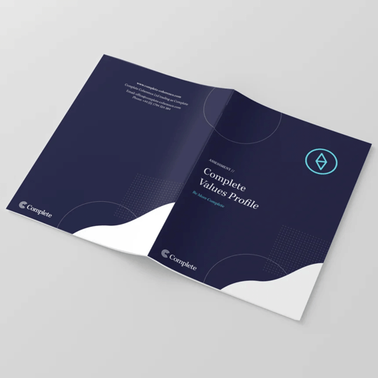 SQUARE Report Booklet Mockup - 04 Values